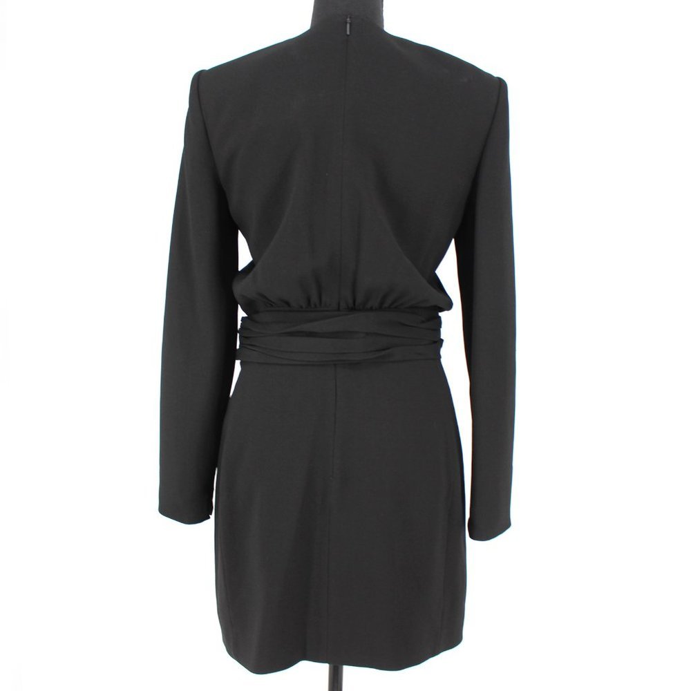 Saint Laurent Embellished Cut Out Mini Cocktail Dress Black 38 S NEW YSL - Picture 7 of 9